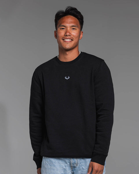 Breathe Minimal Crew - Black