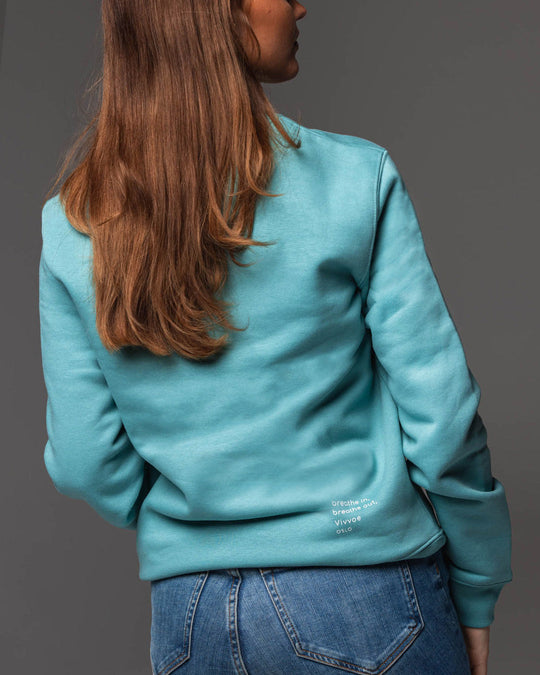 Breathe Minimal Crew - Mint Green